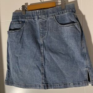 Jag Jeans Blue Denim Skirt